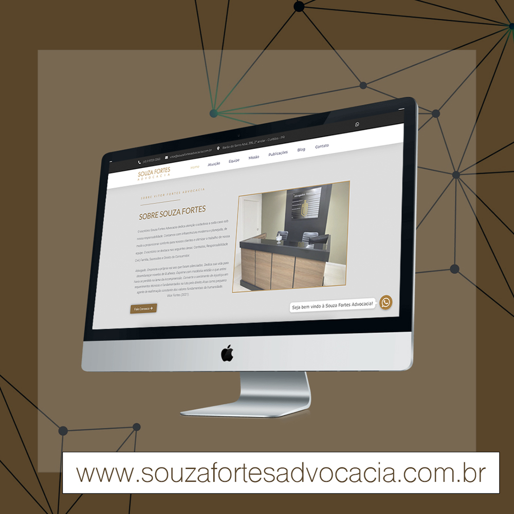 Projeto de site e marketing